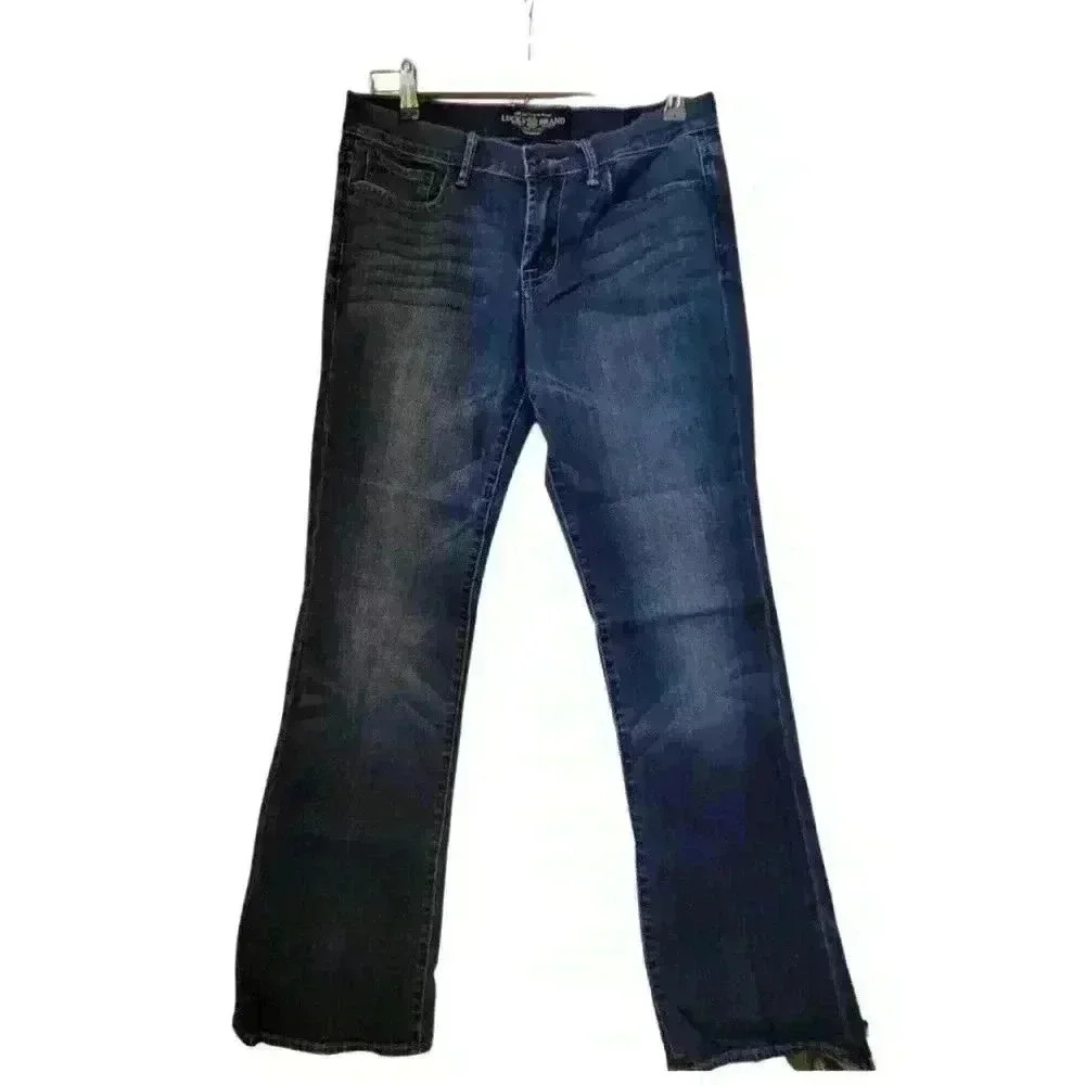 p33 Jeans sweet'n low bootcut medium dark wash size 4/27 regular  by lucky brand